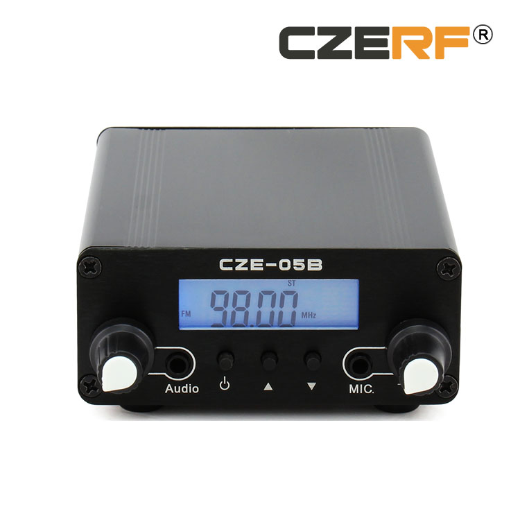 CZE-05B 0.1w/0.5w Black wireless FM Transmitter Kits